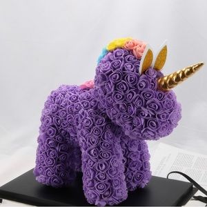 Unicorn flower bear